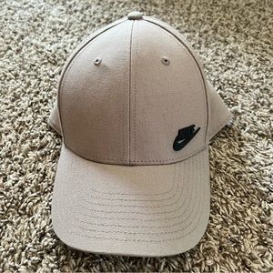 Nike emblem tan hat
